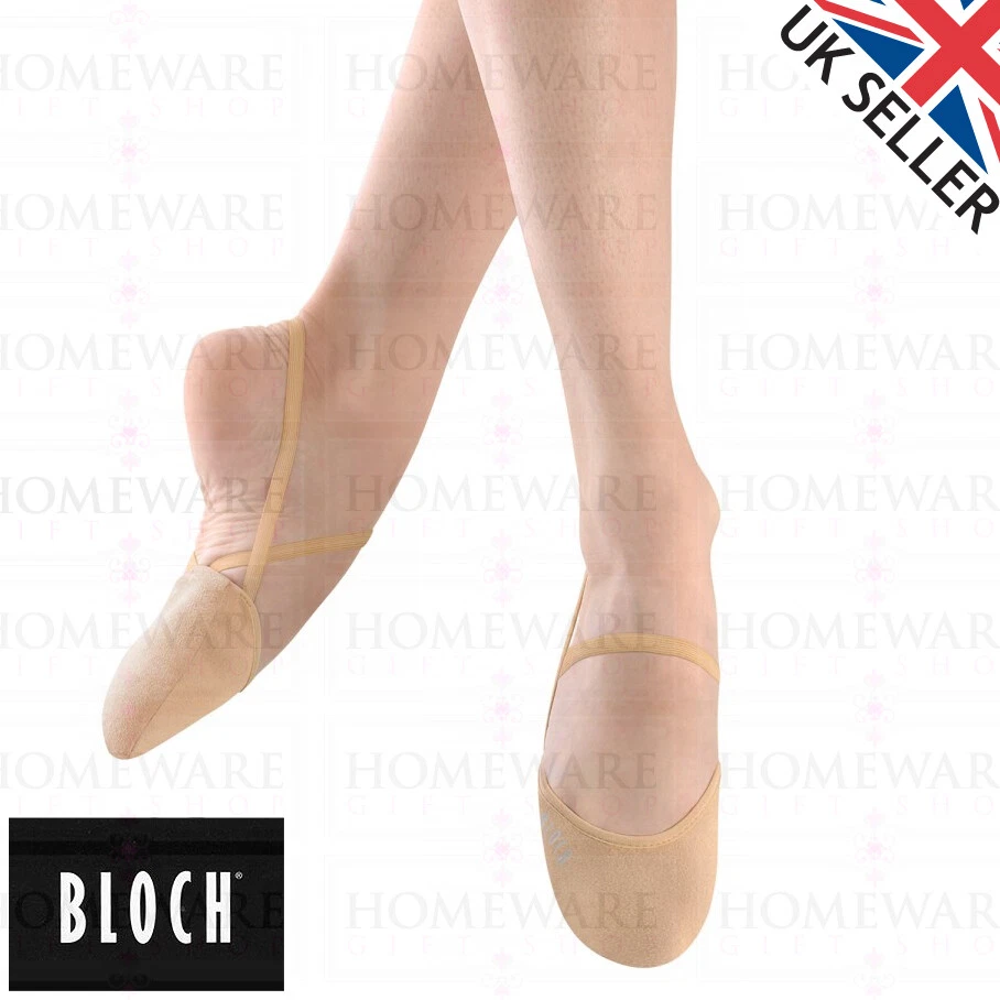 BLOCH VANTAGE MICRO SUEDE LADIES DANCE SHOE S0618L TAN CONTEMPORARY & LYRICAL - Image 1 of 1