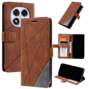 Für Xiaomi Redmi Note 14 Pro 5G Skin Feel Spleißend Leder Telefon Case Cover - Zdjęcie 1 z 1
