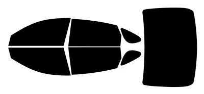 Precut Ceramic Car Window Tint Film Kit For Honda Accord 4 Door Sedan 2018-2022 - Image 1 of 4