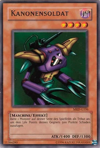 YU-GI-OH, KANONENSOLDAT, R, MRD-G106, TOP - Bild 1 von 1