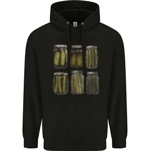 Pickle Jars Gurkins Cucumber Childrens Kids Hoodie - Picture 1 of 3