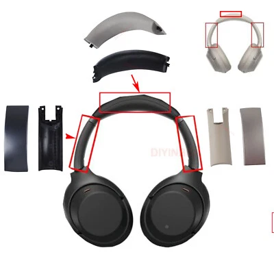 Replacement Side Slider Cover Part kit for Sony MDR-1000X WH-1000XM2 Headphones - Image 1 of 4