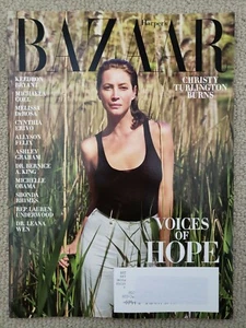 Christy Turlington Burns, Michelle Obama, Harpers Bazaar Magazine Summer 2020 - Picture 1 of 12