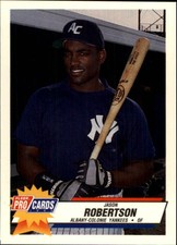 1993 Albany Yankees Fleer/ProCards #2176 Jason Robertson