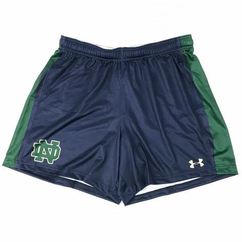 New Under Armour Women's Small Notre Dame Fighting Irish Soccer Shorts UJUS11W Cover