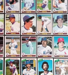 1979 & 1980 O-Pee-Chee OPC New York Mets Baseball Card Lot NM+ (32 Cards) - Picture 1 of 15
