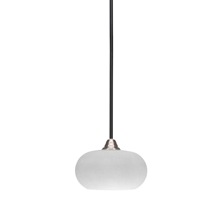 Мини-кулон Toltec Paramount, черный/никелевый, 10 дюймов белый муслин - 3401-MBBN-214 - Изображение 1 из 1