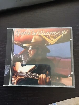 Hank Williams Jr - Five-O (CD -1985 - Warner Bros. 9 25267-2) West German TARGET - Image 1 of 3