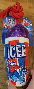 ICEE Dog Toy Purple With Squeaker-Brand New-SHIPS N 24 HOURS - Picture 1 of 4
