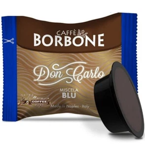 100 Kapseln Mischung BLAU Kaffee Bourbon Don Carlo kompatibel Lavazza A Modo Mio* - Bild 1 von 7