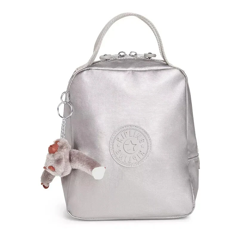 Kipling Lyla Insulated Lunch Box, Silver - Image 1 of 1