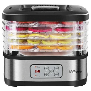 MVPower Food Dehydrator 5 stackable trays NEW - Model GGJ-261B - Picture 1 of 6