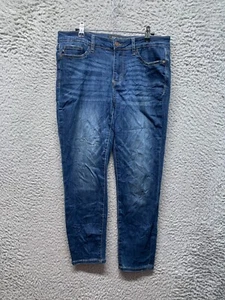 Judy Blue Jeans Womens 30 Relaxed Fit Stretch Mid Rise Lightly Distressed - Picture 1 of 13