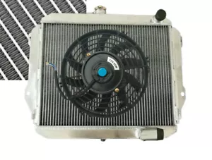 Radiador + ventilador de aluminio MT 1985-en DAIHATSU ROCKY F7 F8 2.8D 2.8TD DL DLT 1985-en - Imagen 1 de 6
