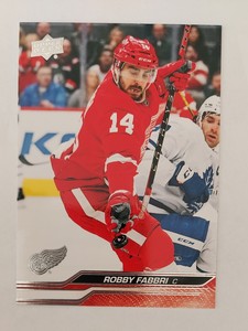 2023-24 Upper Deck Series 1 Base #66 Robby Fabbri Detroit Red Wings