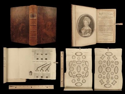 1793 English Housekeeper COOKBOOK Recipes Desserts Cooking Cuisine Home-making - Image 1 of 4