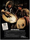 Zildjian Cymbals - Rick Allen Of Def Leppard - 1991 Print Advertisement