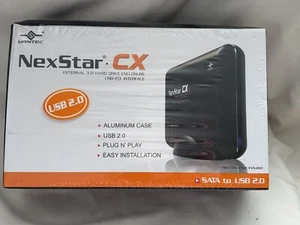 NEW Vantec NexStar CX USB 2.0 External 35” Hard Drive Enclosure USB 2.0 Inter - Picture 1 of 6