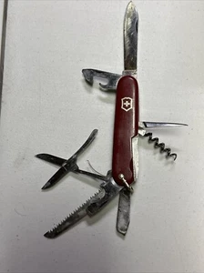RARE Victoria Vintage Victorinox Huntsman/handyman MAU 91mm Swiss Army Knife 50s - Picture 1 of 12