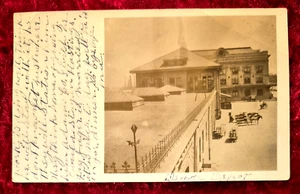 1923 DENVER UNION STATION Photo POST CARD - Picture 1 of 2