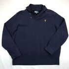 Polo Ralph Lauren Sweater Mens XXL Vintage Shawl Collar Sweatshirt 2XL
