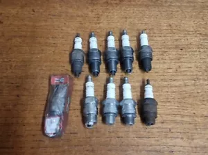 10 Vintage Champion Spark Plugs Classic Veteran Car Stationary Engine - Picture 1 of 5