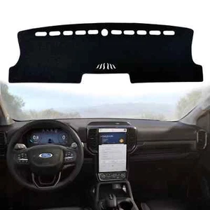 Dashboard Cover Interior Center Console Mat Pad Carpet For Ford Ranger 2023 2024 - Picture 1 of 17