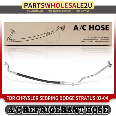 1x A/C Suction Line for Chrysler Sebring Dodge Stratus 02 03 04 V6 2.7L V6 3.0L - Image 1 of 4