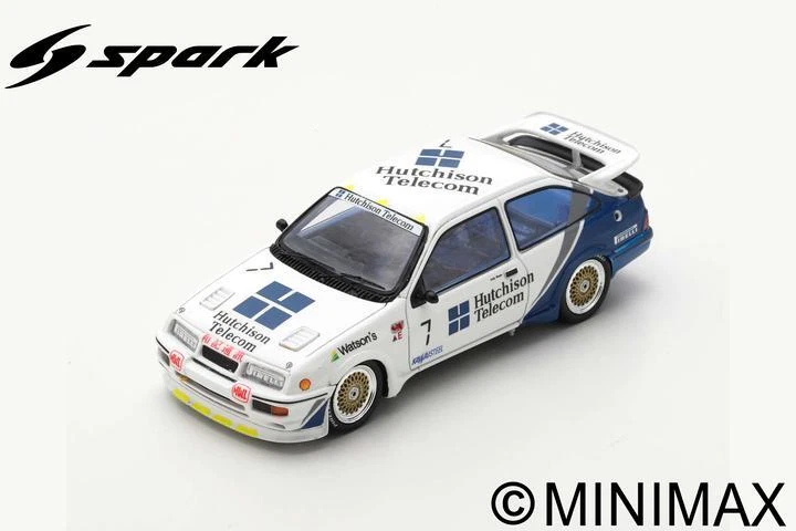 Modellino auto scala 1:43 Spark Model FORD SIERRA RS500 COSWORTH MACAU racing - Immagine 1 di 1