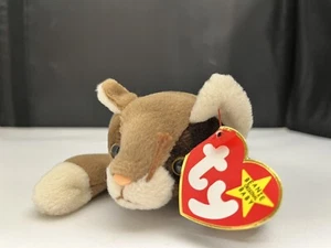 TY Beanie Baby - Pounce the Cat NEW MINT TAGS - Picture 1 of 7
