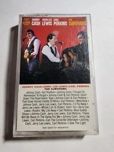 The Survivors - Jerry Lee Lewis, Johnny Cash, Carl Perkins - Live VG+ CS21 - Picture 1 of 2