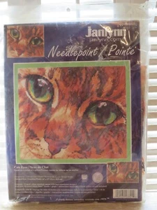 NEU Janlynn Nadelspitze KATZENAUGEN Bild oder Kissen Kit 14" x 12" #023-0321 - Bild 1 von 7