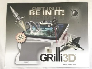 GRILLI Film Lenticulaire 3D pour Images et Films 3D sans Lunettes sur iPad 1 2 3 - Photo 1/3