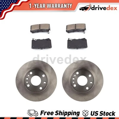 Rotores delanteros pastillas de freno de cerámica para Ford Aspire_DV 1994 1995 1996 1997 Foto 1 de 4