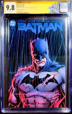 🔥BATMAN #158 EXCLUSIVE VARIANT CGC 9.8 SIGNED BY SCOTT WILLIAMS & ALEX SINCLAIR