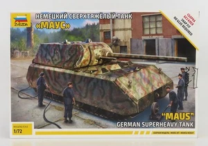 1/72 ZVEZDA - TANK - MAUS GERMAN SUPERHEAVY 1945 5073 - Foto 1 di 1