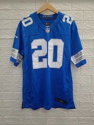 Новая футболка Nike Detroit Lions Barry Sanders размер средний синий - Изображение 1 из 4