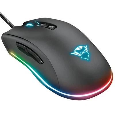 Mouse GXT 900 Qudos 100-15000 DPI, 7 botones, RGB, USB para PC/Mac - negro Foto 1 de 4