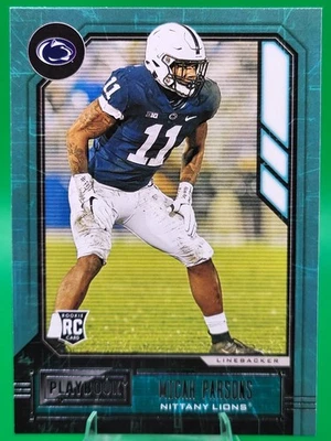 2021 Panini Chronicles Playbook Draft Picks Micah Parsons RC No. 327 - Image 1 of 4
