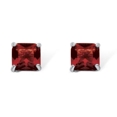 .925 Sterling Silver Stud Birthstone Earrings - Image 1 of 4