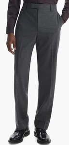 NWT Theory Straight Leg Pants Medium Charcoal New Tailor 2 Size 36 - Picture 1 of 7