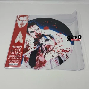 Twiztid Freek Show Disturbed And Unheard 12” Vinyl Record 1/100 Blaze MNE ICP - Picture 1 of 2