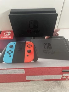 Original Nintendo Switch Docking Station & JoyCons + Original Zubehör + Kabel - Bild 1 von 7