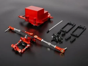 CNC Metall Batteriegehäuse mit symmetrischem Lenksatz für 1/5 HPI BAJA 5B 5SC 5T - Bild 1 von 3