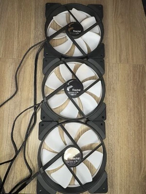 Fractal Design Aspect RGB 140mm Case Fan - Black (3-Pack) - Image 1 of 2