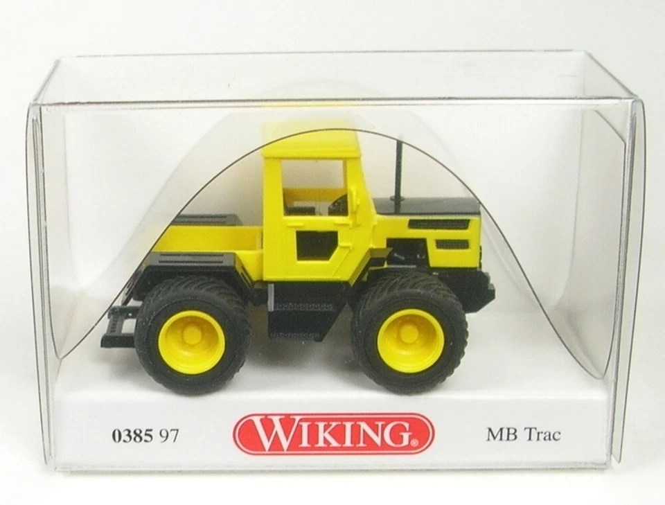 MB Trac (Mercedes-Benz) Giallo Rap - 1975-1980 1:87 WIKING - Immagine 1 di 1