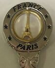 France Paris Eiffel Tower Rotates Vintage Souvenir Spoon Collectible