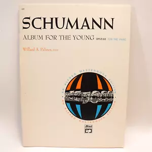 Schumann Album for the Young Piano Op 68 Songbook Score Palmer 1969 Alfred - Picture 1 of 9