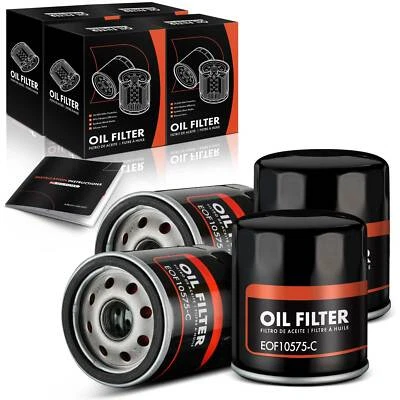 4x Engine Oil Filter for Ford Explorer Chevrolet  Equinox GMC Sierra Jeep Isuzu - Image 1 of 4