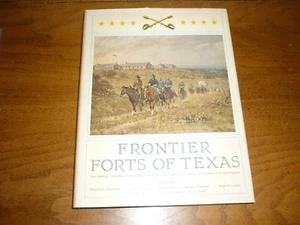 Roger N Conger et al. Frontier Forts of Texas. 1. 1966. künstler sgnd. F/VG+ dj. - Bild 1 von 3